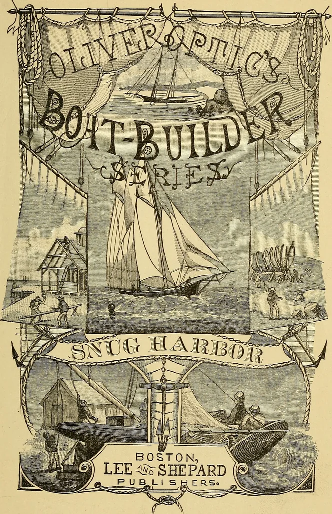 An illustration from Snug Harbor : or, The Champlain mechanics, 1884, leaf 10