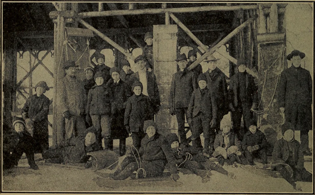 An illustration from Social activities for men and boys, 1910, leaf 131