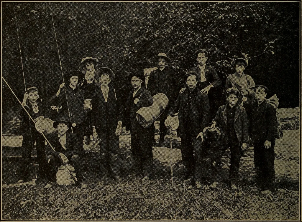An illustration from Social activities for men and boys, 1910, leaf 255