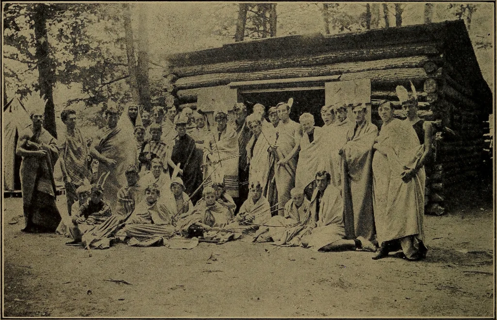 An illustration from Social activities for men and boys, 1910, leaf 265