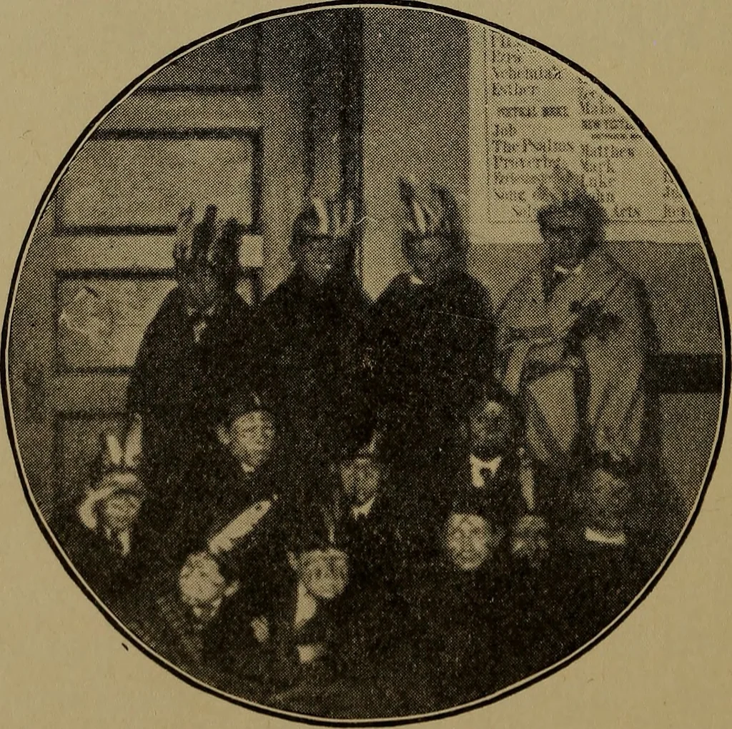 An illustration from Social activities for men and boys, 1910, leaf 281