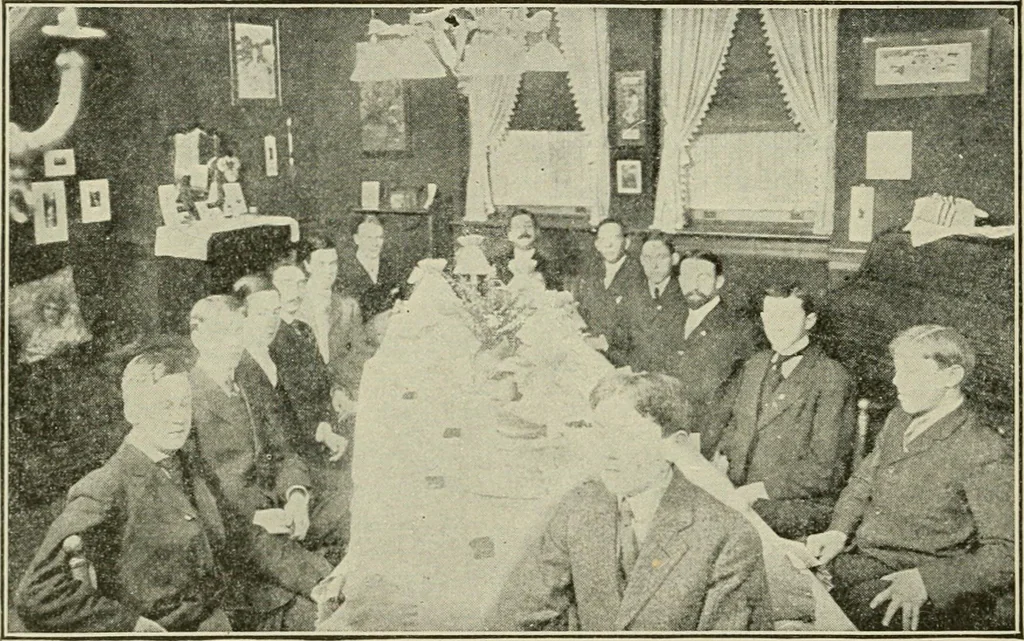 An illustration from Social activities for men and boys, 1913, leaf 161