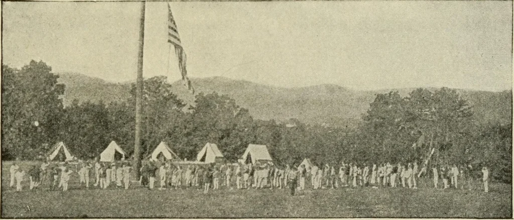 An illustration from Social activities for men and boys, 1913, leaf 206