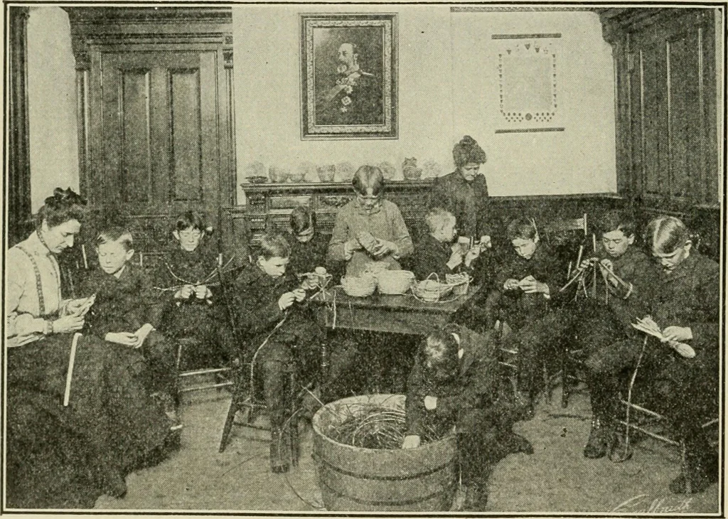 An illustration from Social activities for men and boys, 1913, leaf 241