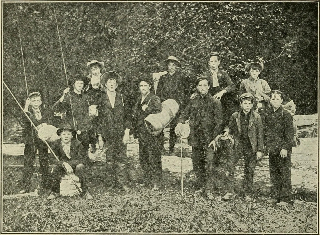 An illustration from Social activities for men and boys, 1913, leaf 253