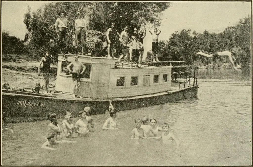 An illustration from Social activities for men and boys, 1913, leaf 256