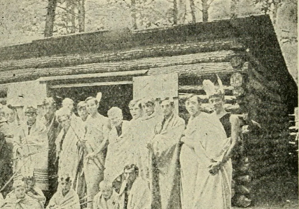 An illustration from Social activities for men and boys, 1913, leaf 263