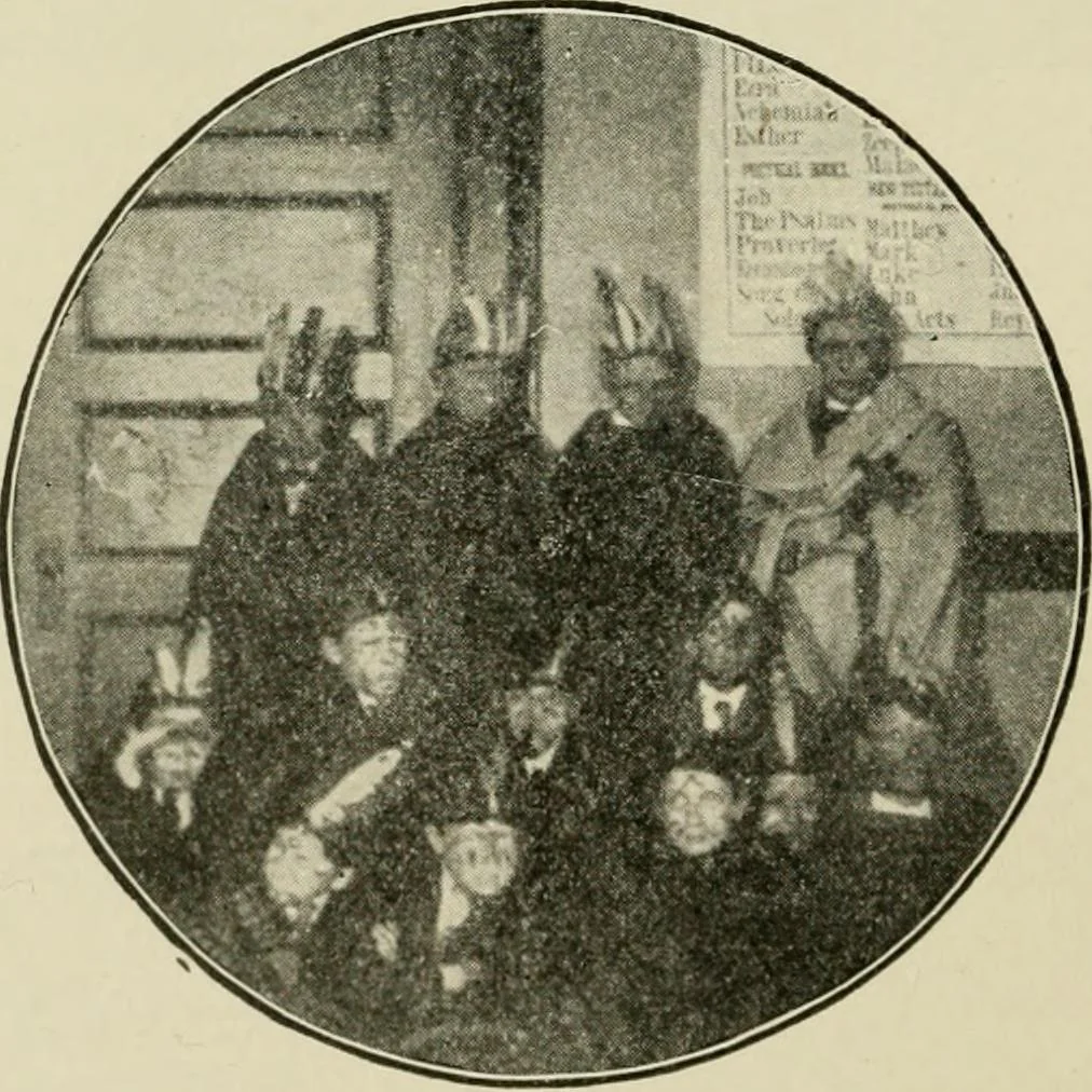 An illustration from Social activities for men and boys, 1913, leaf 279