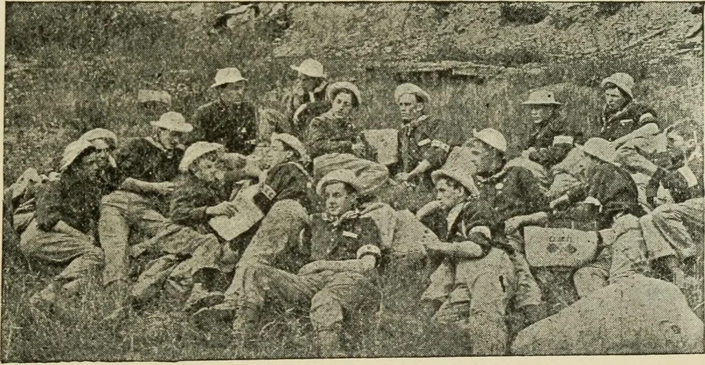 An illustration from Social activities for men and boys, 1913, leaf 300