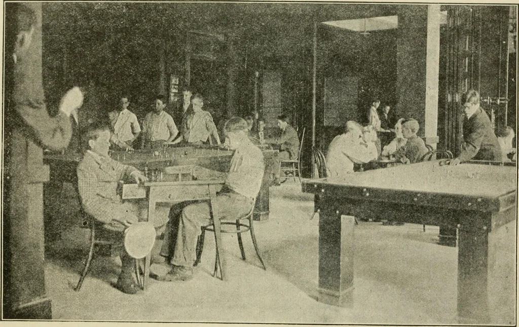 An illustration from Social activities for men and boys, 1913, leaf 35
