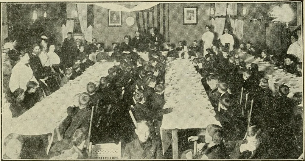 An illustration from Social activities for men and boys, 1913, leaf 51