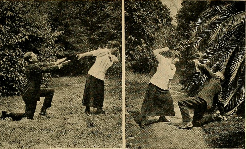 An illustration from Social games and group dances; a collection of games and dances suitable for community and social use, 1919, leaf 32