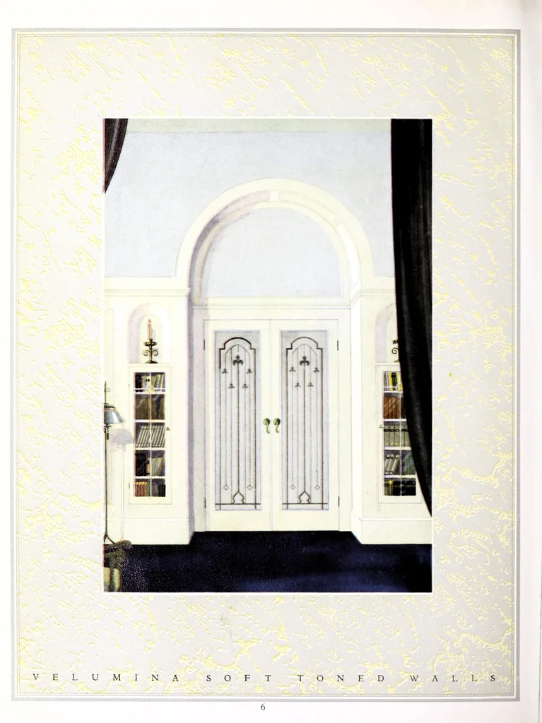 An illustration from Soft toned walls., 1920, leaf 8