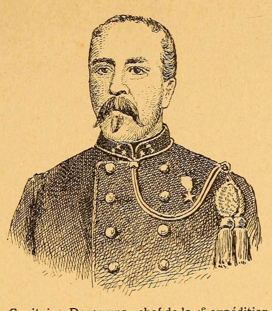An illustration from Soldats et missionnaires au Congo de 1891 à 1894, 1896, leaf 109