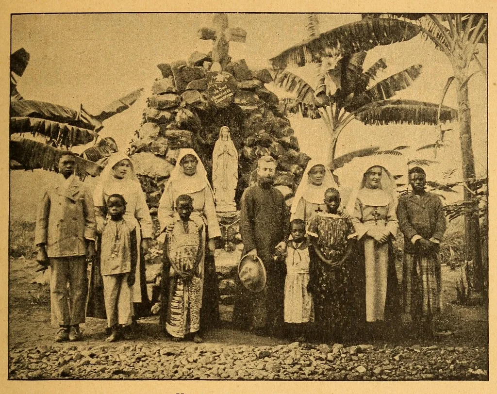An illustration from Soldats et missionnaires au Congo de 1891 à 1894, 1896, leaf 237