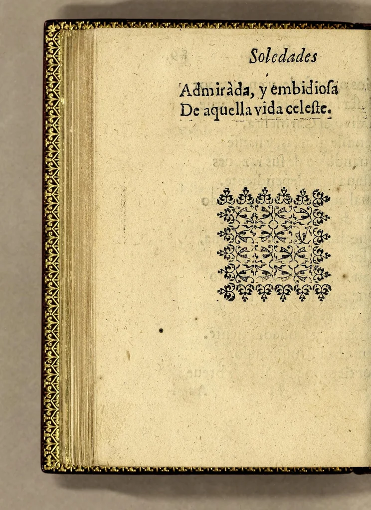 An illustration from Soledades de Buçaco, 1634, leaf 202