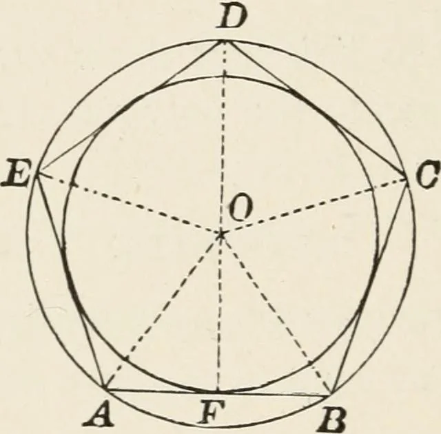 An illustration from Plane and solid geometry, 1908, leaf 137