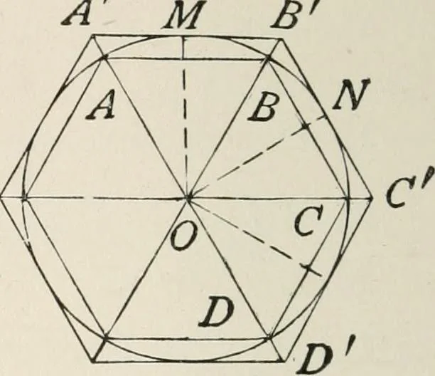 An illustration from Plane and solid geometry, 1908, leaf 139