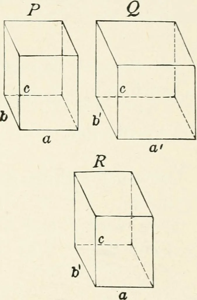 An illustration from Plane and solid geometry, 1908, leaf 184