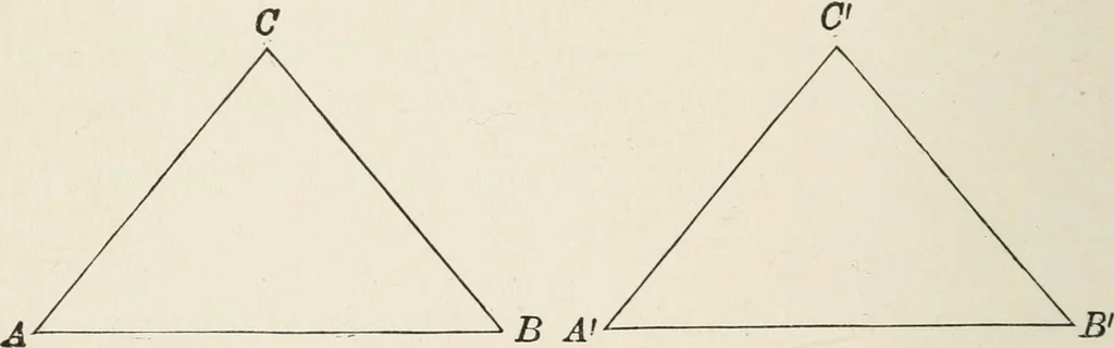 An illustration from Plane and solid geometry, 1908, leaf 39