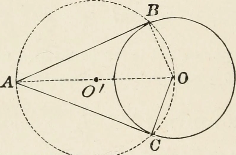 An illustration from Plane and solid geometry, 1908, leaf 89