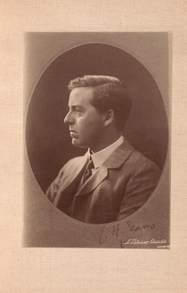 An illustration from [Solvay Conference portraits], 1911, leaf 19