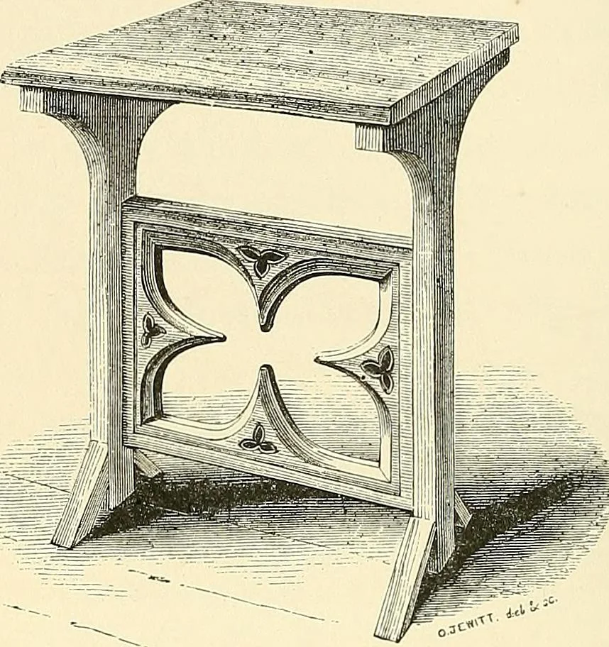 An illustration from Some account of domestic architecture in England from Edward I to Richard II, with notices of foreign examples and numerous illustrations of existing remains from original drawings, 1882, leaf 155