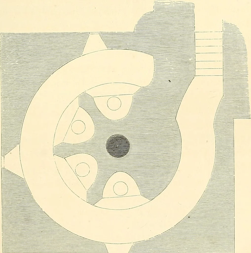 An illustration from Some account of domestic architecture in England from Edward I to Richard II, with notices of foreign examples and numerous illustrations of existing remains from original drawings, 1882, leaf 182
