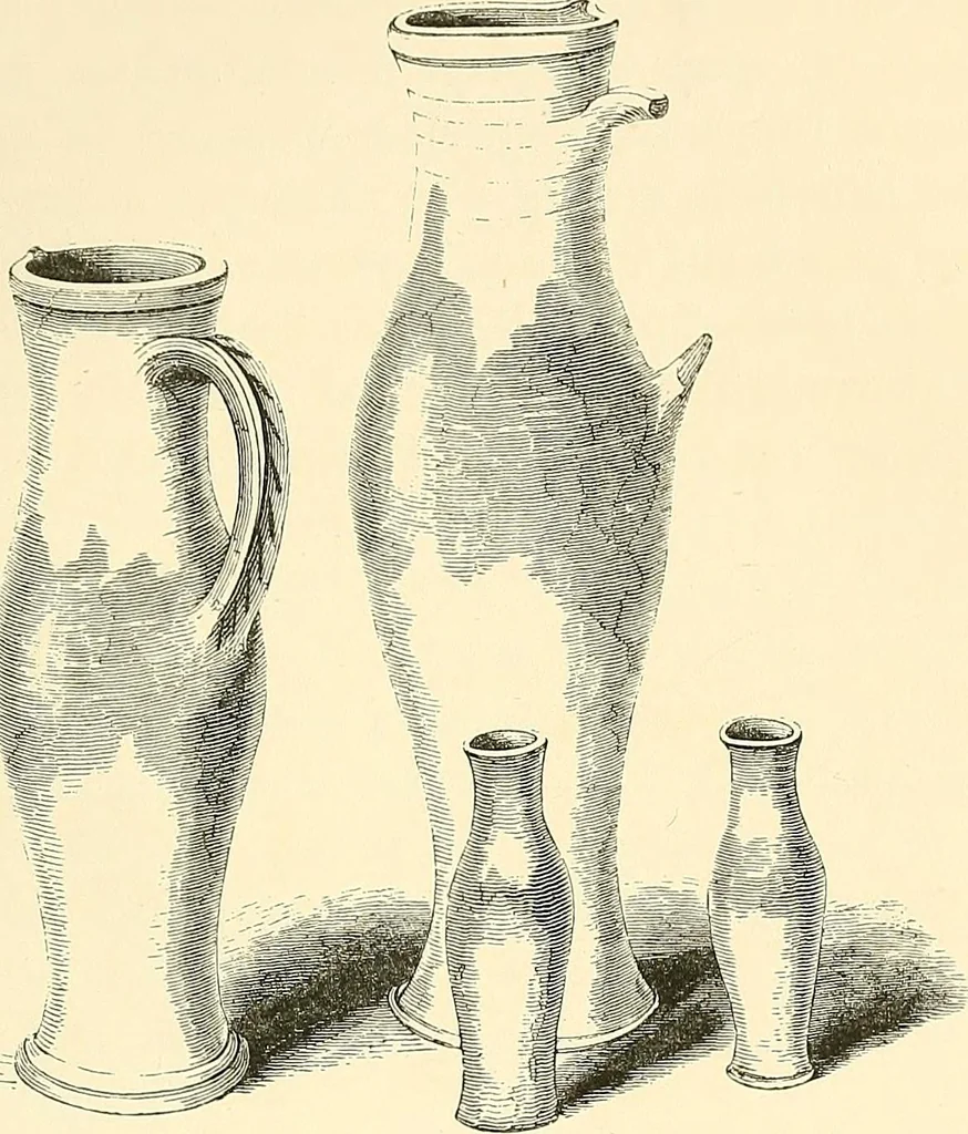 An illustration from Some account of domestic architecture in England from Edward I to Richard II, with notices of foreign examples and numerous illustrations of existing remains from original drawings, 1882, leaf 204
