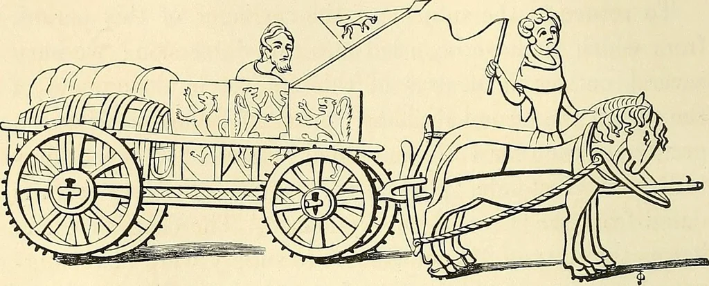An illustration from Some account of domestic architecture in England from Edward I to Richard II, with notices of foreign examples and numerous illustrations of existing remains from original drawings, 1882, leaf 225