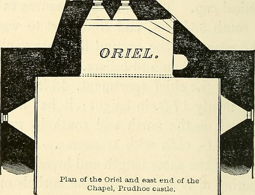 An illustration from Some account of domestic architecture in England from Edward I to Richard II, with notices of foreign examples and numerous illustrations of existing remains from original drawings, 1882, leaf 319