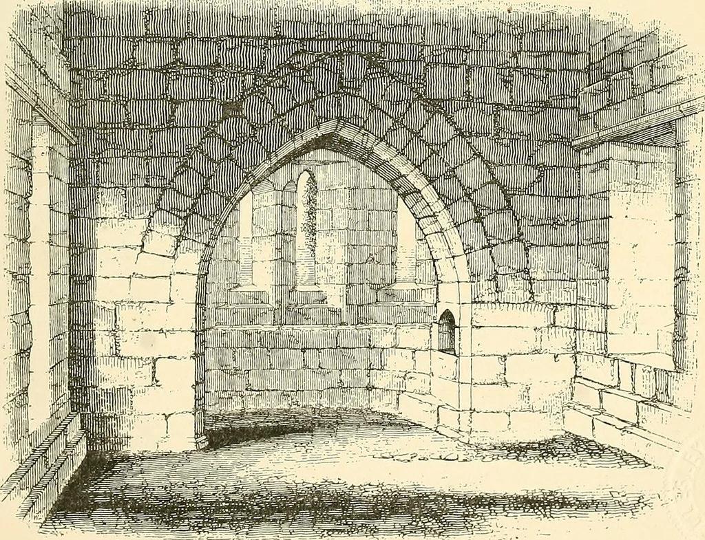 An illustration from Some account of domestic architecture in England from Edward I to Richard II, with notices of foreign examples and numerous illustrations of existing remains from original drawings, 1882, leaf 320