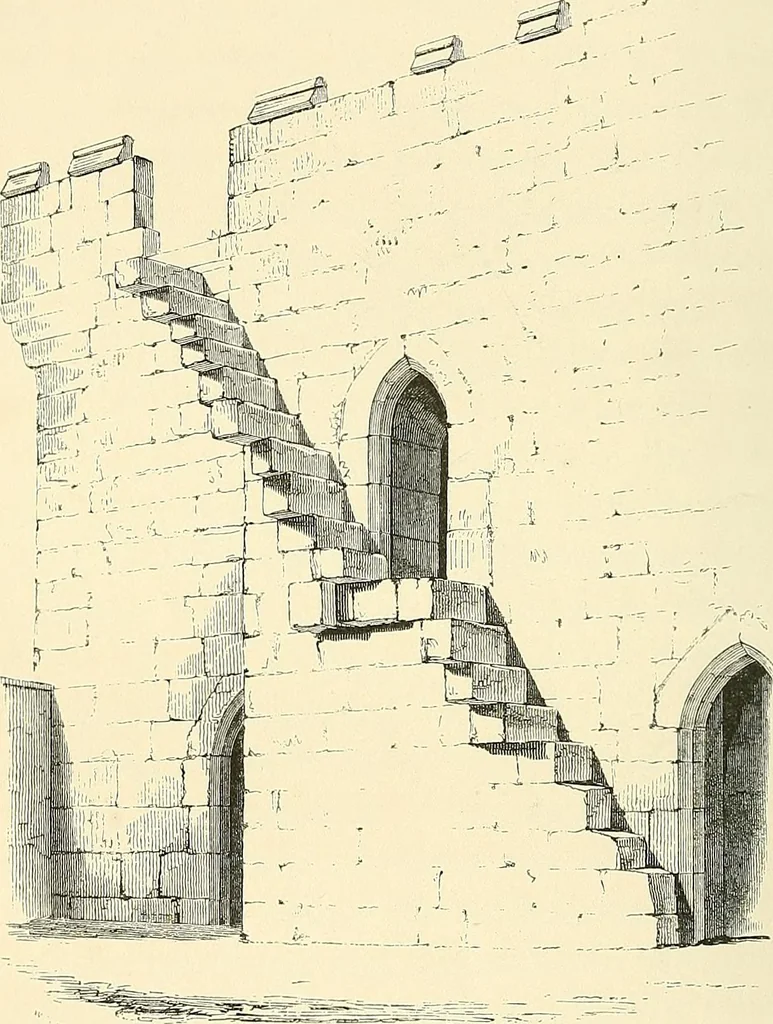 An illustration from Some account of domestic architecture in England from Edward I to Richard II, with notices of foreign examples and numerous illustrations of existing remains from original drawings, 1882, leaf 37