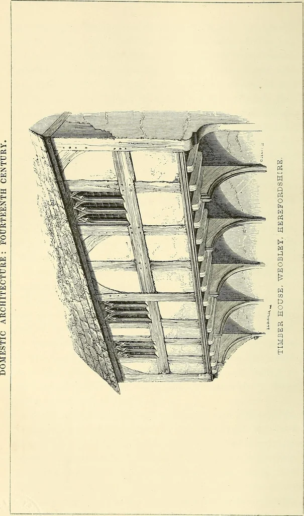 An illustration from Some account of domestic architecture in England from Edward I to Richard II, with notices of foreign examples and numerous illustrations of existing remains from original drawings, 1882, leaf 505