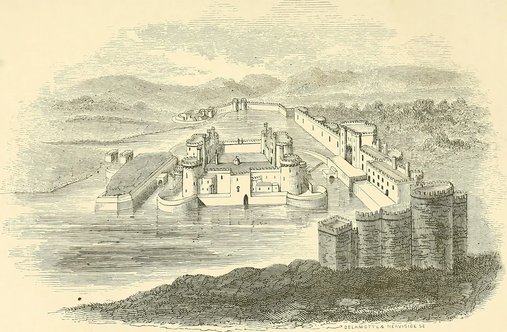 An illustration from Some account of domestic architecture in England from Edward I to Richard II, with notices of foreign examples and numerous illustrations of existing remains from original drawings, 1882, leaf 514