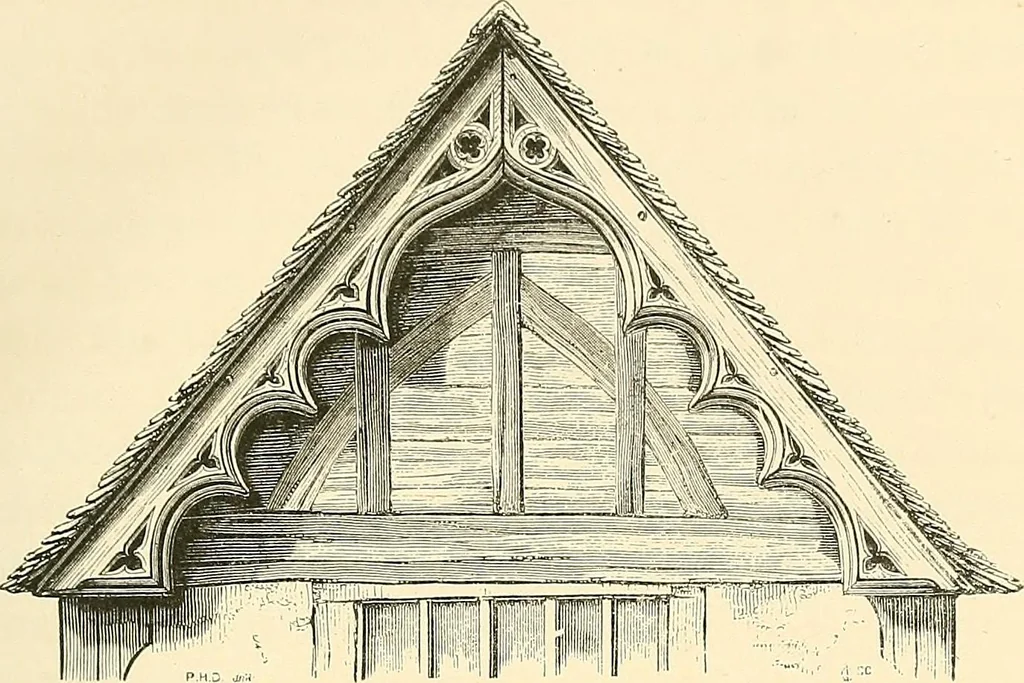 An illustration from Some account of domestic architecture in England from Edward I to Richard II, with notices of foreign examples and numerous illustrations of existing remains from original drawings, 1882, leaf 62