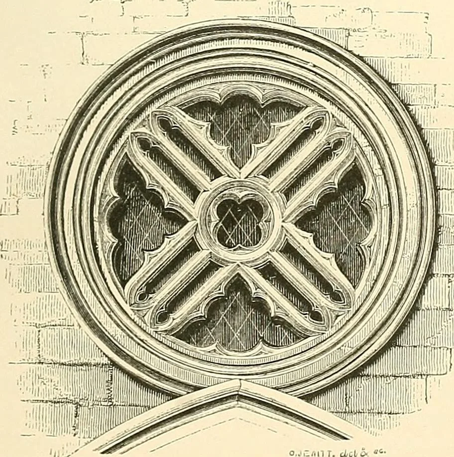 An illustration from Some account of domestic architecture in England from Edward I to Richard II, with notices of foreign examples and numerous illustrations of existing remains from original drawings, 1882, leaf 78