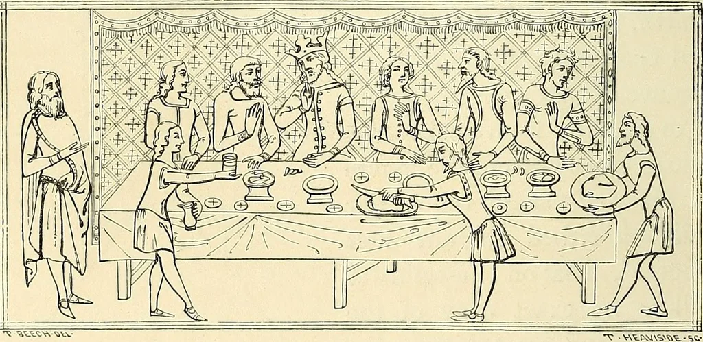 An illustration from Some account of domestic architecture in England from Edward I to Richard II, with notices of foreign examples and numerous illustrations of existing remains from original drawings, 1882, leaf 81
