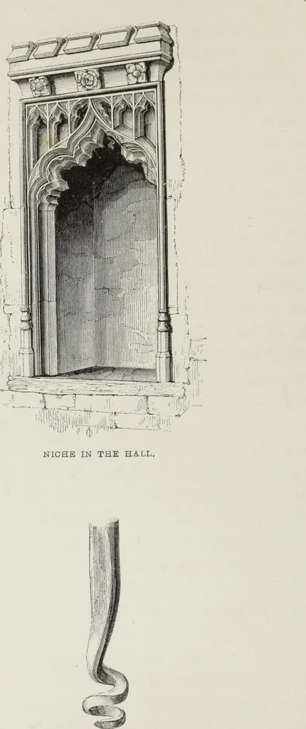 An illustration from Some account of domestic architecture in England, from Richard II to Henry VIII, 1859, leaf 103