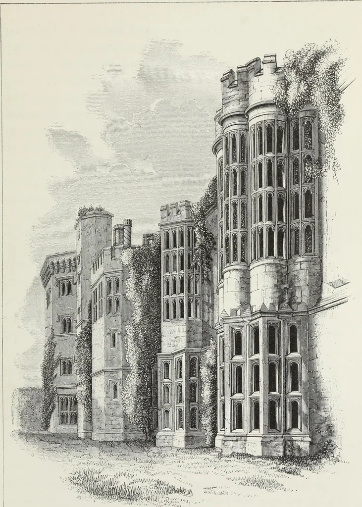 An illustration from Some account of domestic architecture in England, from Richard II to Henry VIII, 1859, leaf 110