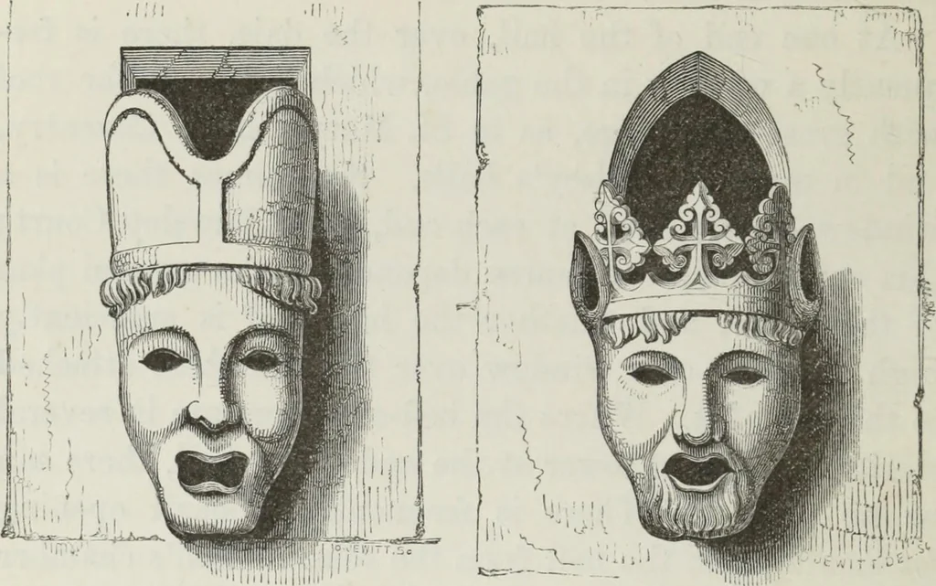 An illustration from Some account of domestic architecture in England, from Richard II to Henry VIII, 1859, leaf 119
