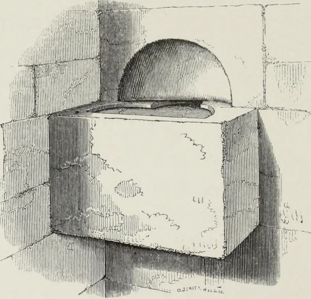 An illustration from Some account of domestic architecture in England, from Richard II to Henry VIII, 1859, leaf 137