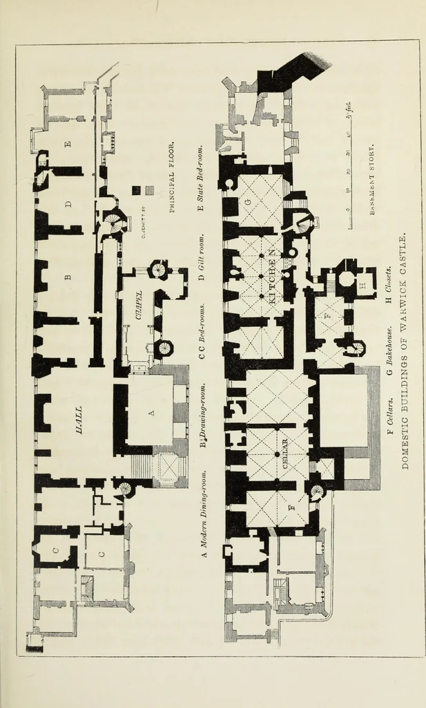 An illustration from Some account of domestic architecture in England, from Richard II to Henry VIII, 1859, leaf 164