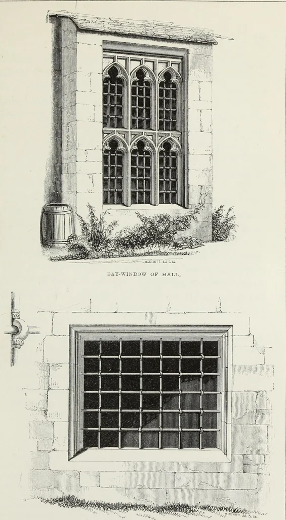 An illustration from Some account of domestic architecture in England, from Richard II to Henry VIII, 1859, leaf 222