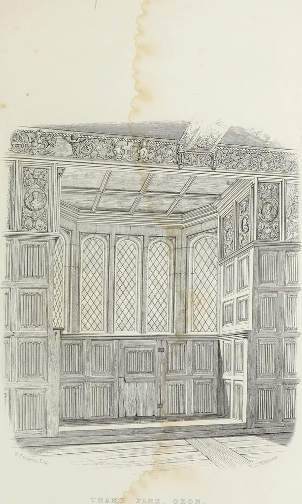 An illustration from Some account of domestic architecture in England, from Richard II to Henry VIII, 1859, leaf 232