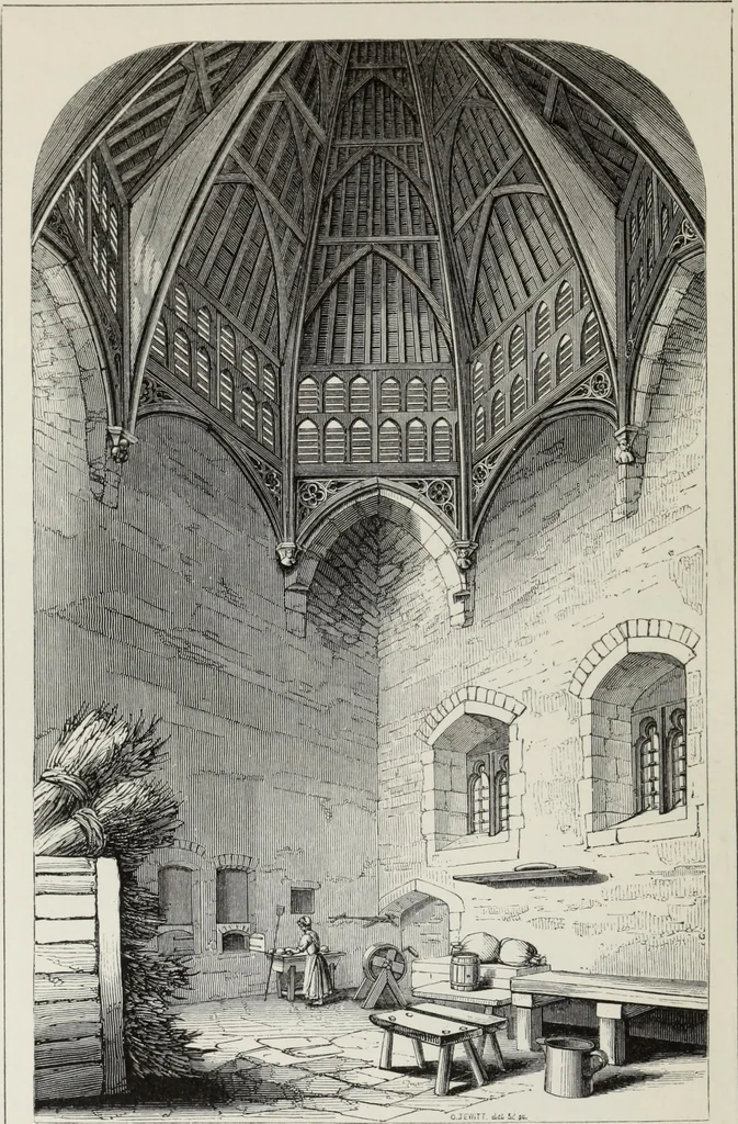 An illustration from Some account of domestic architecture in England, from Richard II to Henry VIII, 1859, leaf 273