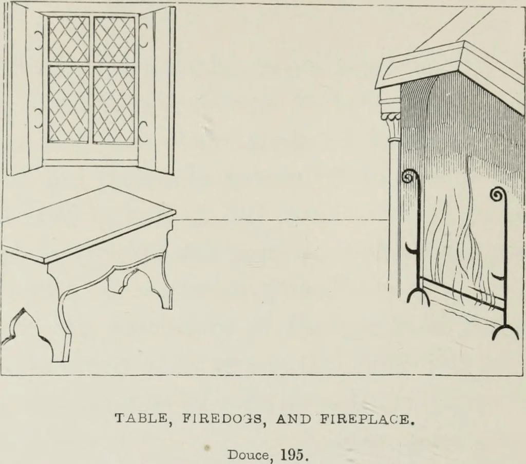 An illustration from Some account of domestic architecture in England, from Richard II to Henry VIII, 1859, leaf 279