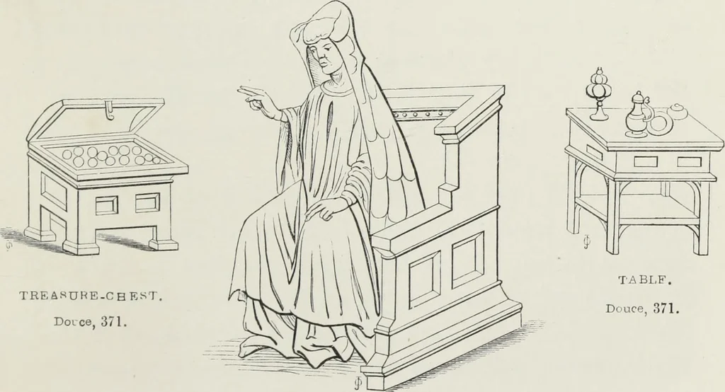An illustration from Some account of domestic architecture in England, from Richard II to Henry VIII, 1859, leaf 292