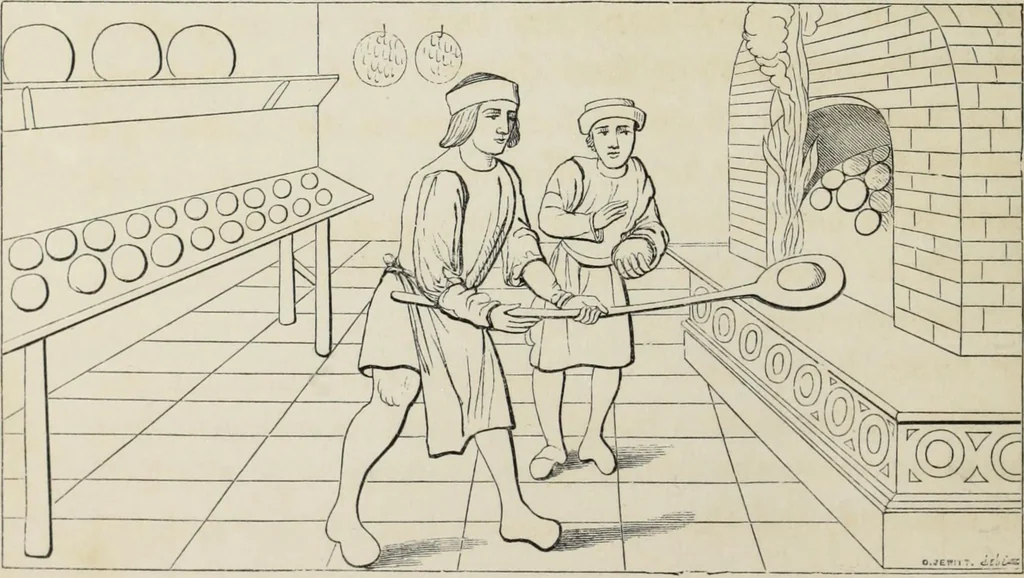 An illustration from Some account of domestic architecture in England, from Richard II to Henry VIII, 1859, leaf 299