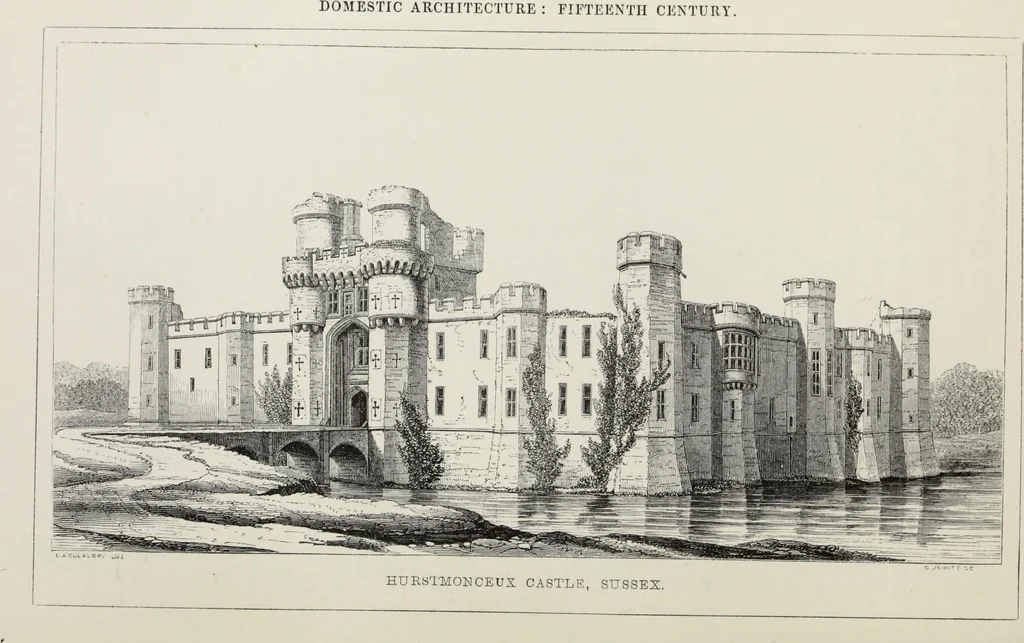 An illustration from Some account of domestic architecture in England, from Richard II to Henry VIII, 1859, leaf 31